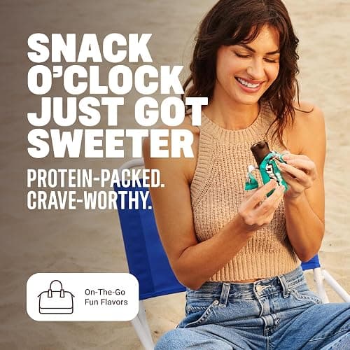 Built Bar, Puff Protein Bars, Cookie Dough Chunk Puff, 15g Protein Snacks, On-The-Go Bars, Only 160 Calories, 8g Sugar, Collagen, Not Gluten Free, 12 Count thumbnail 6