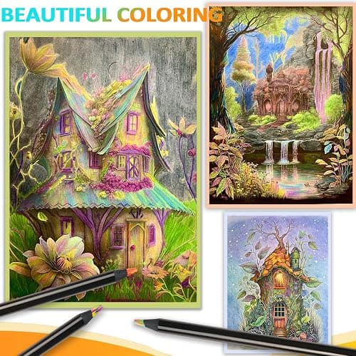 nsxsu 8 Pieces Rainbow Pencils for Adults and Kids, Jumbo Rainbow Coloured Pencil, Multicoloured Pencils for Art Drawing, Colouring, Sketching, Party Favours Bags thumbnail 6