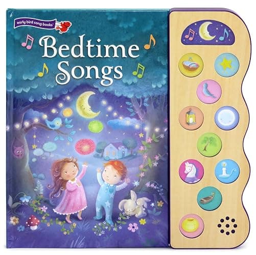 Bedtime Songs: 11-Button Interactive Children's Sound Book (Early Bird Song) - Image 1