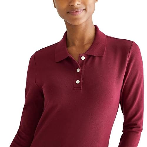 AEROPOSTALE Women's Uniform Polo Long Sleeve thumbnail 2