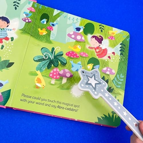 Wand Books: Fairy Magic: An Enchanting Interactive Board Book with a Magical Wand, Bringing Fairyland to Life with Glittering Sounds and Beautiful Artwork thumbnail 6
