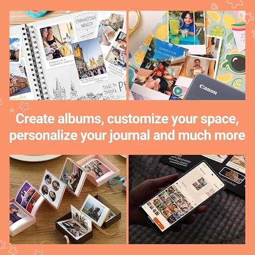 Canon SELPHY QX20 Compact Photo Printer Dark Gray thumbnail 3