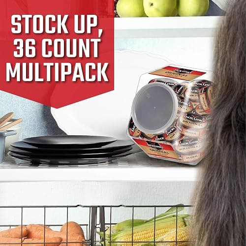 Jack Link's Beef Jerky Chew, Original Flavor Meat Snack, Shredded Jerky, Made with 100% Beef, Great Stocking Stuffers and Gifts, 0.32 Oz Per Snack Tin, 11.52 Oz Total (Pack of 36) thumbnail 4