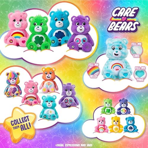 Care Bears - 14" Sweet Serenity Bear - Medium Size Plush, Sensory Toy, Emotional Support Plushie, Ages 4+ thumbnail 10