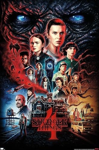Trends International Netflix Stranger Things: Season 4 - One Sheet Wall Poster, 22.375" x 34", Unframed Version - Image 1