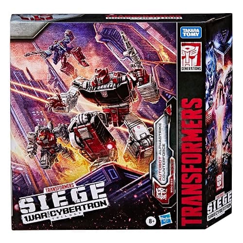 Transformers War for Cybertron WFC-S26 Autobot Alphastrike Counterforce 3-Pack of Converting Action Figures, Robot Toys for Ages 8+ thumbnail 2