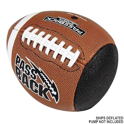 Passback Official Composite Football, Ages 14+, High School Training Football, (Ships Deflated) thumbnail 4