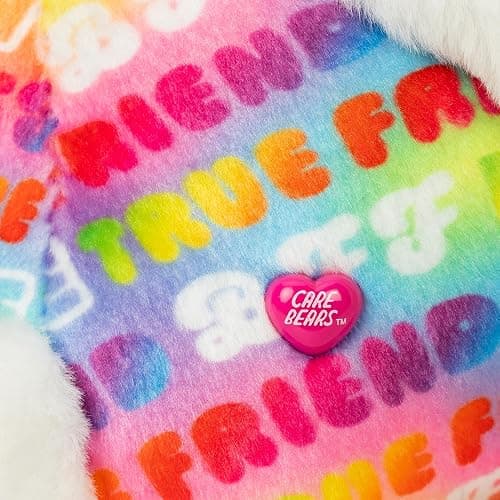 Care Bears 14" True Friend Bear Plushie - Medium Size - Perfect Stuffed Animal Holiday, Birthday Gift, Super Soft and Cuddly – Good for Girls and Boys, Employees, Collectors thumbnail 7