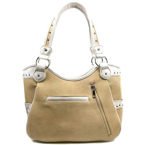 Zelris Butterfly Flower Season Embroidery Conceal Carry Tote Handbag Purse thumbnail 3