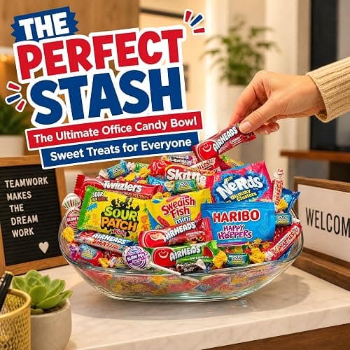 Bulk Candy Variety Pack - 2 lb Candy - CandyBulk Individually Wrapped Candies - Candies - Pinata Filler Stuffers - PinataCandy Stuffers - CandyParty Favors - July 4th thumbnail 5