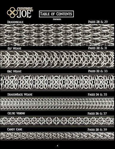 Complete Chainmail Kit - 20 Weave Tutorial Book, 23,000+ Rings(Over 4 Pounds), Clasps, and Tools thumbnail 6