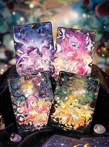 KAYOU My Little Pony Trading Cards Moon Edition Series 11 Collector Box 18 Booster Packs Rare Collectible Set [CN] thumbnail 4