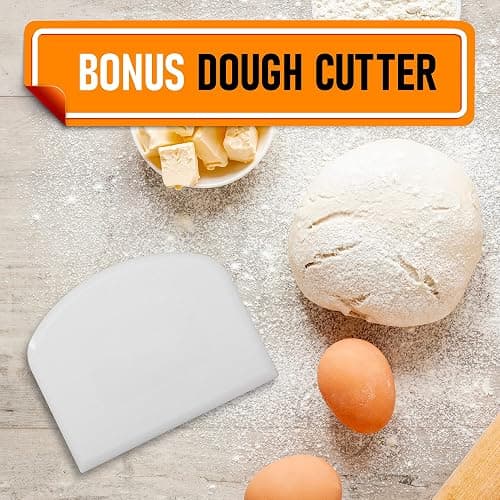 Cook Army Flour Sifter , 3 Cup Stainless Steel , Great Double-layer Baking Sifters for all Baking Flour and Powdered sugar, Flour Strainer thumbnail 4