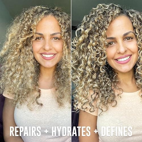 Love Ur Curls - Shampoo & Conditioner Set with All in One Curl Cream Styler for Curly Hair, 3 Step System for Repair and Moisturizing thumbnail 4