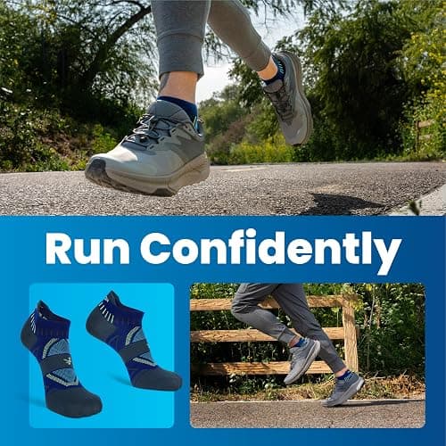 Balega womens Hidden Dry Moisture Wicking Performance No Show Athletic Running Socks (1 Pair) thumbnail 7