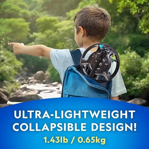 National Geographic Starter Metal Detector Kit for Kids - Kids Metal Detector with 7.4" Waterproof Coil & Trowel, Lightweight Gold Detector, Beach Detecting, Gift for Boys & Girls thumbnail 4
