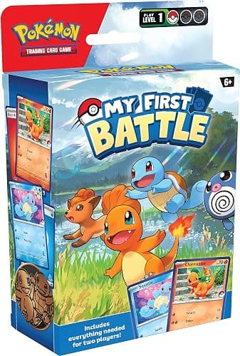 Pokémon TCG: My First Battle—Charmander and Squirtle (2 ready-to-play mini decks & accessories) - Image 1