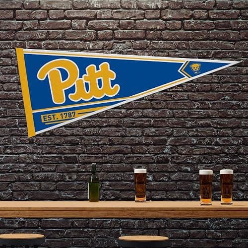 Rico Industries NCAA Classic 12" x 30" Felt Wall Décor Pennant - Great for Home/Bed Room/Man Cave Décor thumbnail 2