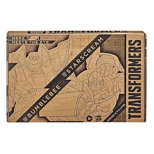 Transformers Toys Heroes and Villains Bumblebee and Starscream 2-Pack Action Figures - for Kids Ages 6 and Up, 7-inch (Amazon Exclusive) thumbnail 10