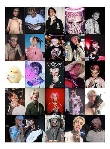 Lil Peep Premium 25 PC Vinyl Stickers Decal Set thumbnail 4