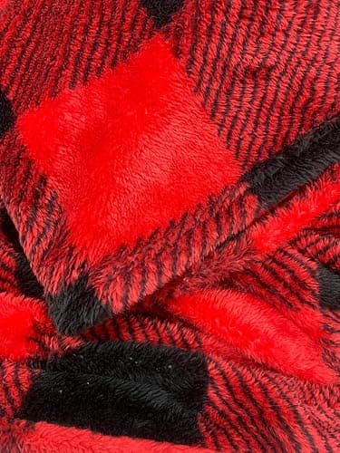 Flannel Pajama Pants for Women Plush Fuzzy Plaid Leopard Pjs Pant Furry | Flannel Pajama Pants for Women Plush Fuzzy Plaid Leopard Pjs Pant Furry Pajamas Bottom Sleep Pants thumbnail 7
