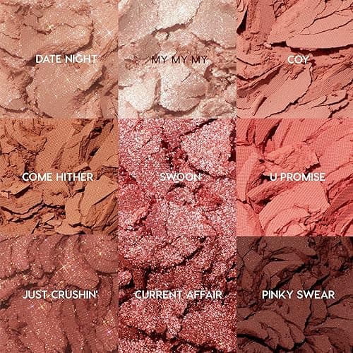 ColourPop Eyeshadow Palette - Eye Makeup Palette with Matte, Metallic, Matte Sparkle & Glitter Finishes - High-Pigment Eye Makeup with a Long-Wearing Formula - Blush Baby (0.3 oz) - Blush Baby thumbnail 3