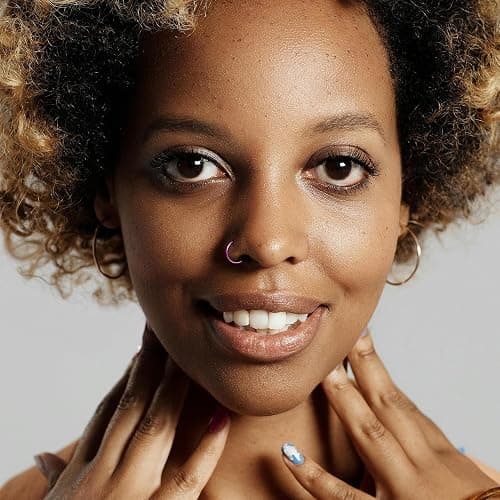 BLISI Grade 23 Titanium Nose Rings Hoops - 20G/18G/16G, 6/7/8/9/10mm Diameter, Hinged Click Rings for Nose, Lip, Helix, Cartilage, Rook - Hypoallergenic sleeper earrings, Black/Silver/Gold/Pink thumbnail 2