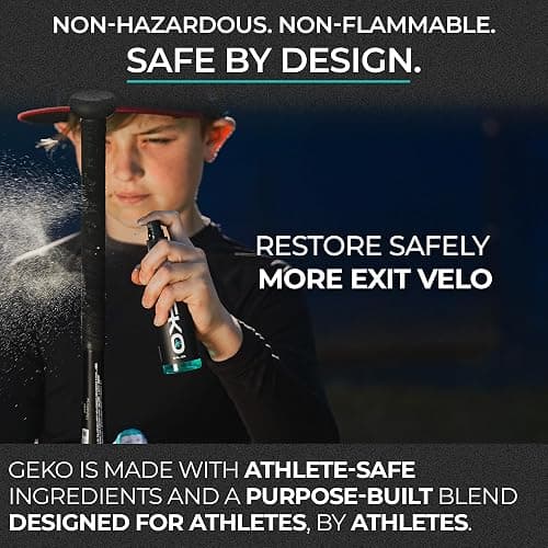 Geko 2-in-1 Grip Restore & Cleaner – #1 Basketball, Golf, Football, Volleyball, and Baseball Grip Spray – Restores Shoe, Grip & Glove Traction, Removes Dirt & Oil, Restores Control & Consistency thumbnail 5