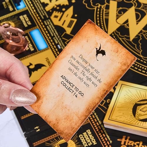 Monopoly Fourth Wing Edition Board Game for Adults | Officially Licensed Game Inspired by the Empyrean Series, Book 1 | 2-6 Players | Ages 17+ thumbnail 13