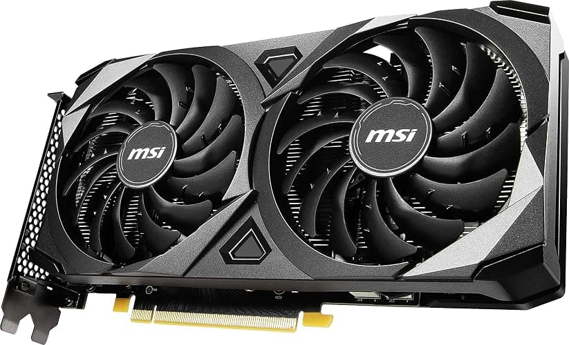 MSI Gaming GeForce RTX 3060 12GB 15 Gbps GDRR6 192-Bit HDMI/DP PCIe 4 Torx Twin Fan Ampere OC Graphics Card thumbnail 9