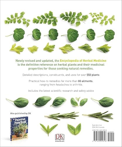 DK Encyclopedia of Herbal Medicine: 550 Herbs Loose Leaves and Remedies for Common Ailments thumbnail 2