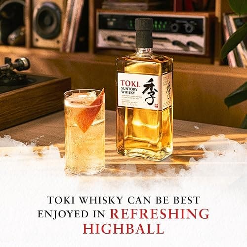 Suntory Japanese Whisky – Toki – Vibrant Blend of Yamazaki, Hakushu & Chita – Notes of Green Apple, Grapefruit & Vanilla – 70 cl 43% ABV thumbnail 5