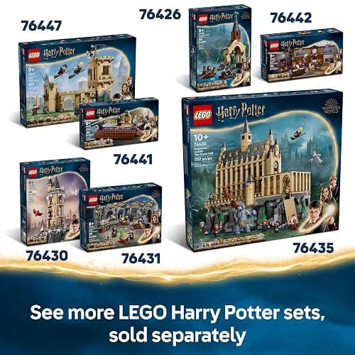LEGO Harry Potter Malfoy Manor Set, Collectible Building Toy for Kids, Features 9 Character Minifigures Including Dobby, Creative Wizarding World Gift for 10 Plus Year Old Girls & Boys 76453 thumbnail 10