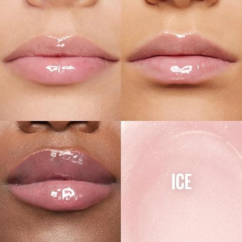 Maybelline Lifter Gloss, Hydrating Lip Gloss with Hyaluronic Acid, Ice, Pink Neutral, 0.18 Ounce thumbnail 2