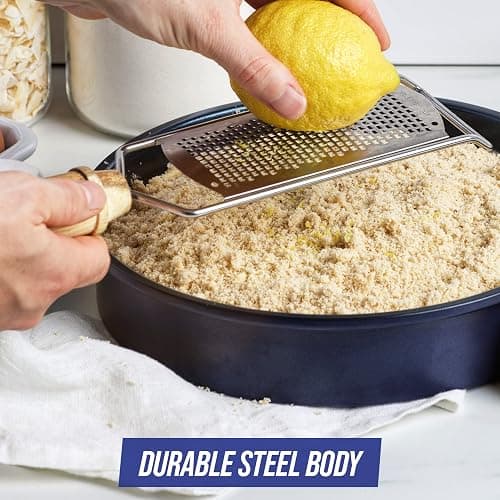 Blue Diamond Bakeware Diamond Infused Ceramic Nonstick, 9" Round Cake Baking Pan, Dishwasher and Freezer Safe, PFAS-Free, Blue thumbnail 6