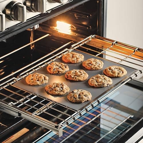 Farberware Insulated Nonstick Bakeware 14-Inch x 16-Inch Jumbo Cookie Sheet, Light Gray - 14" x 16" thumbnail 9