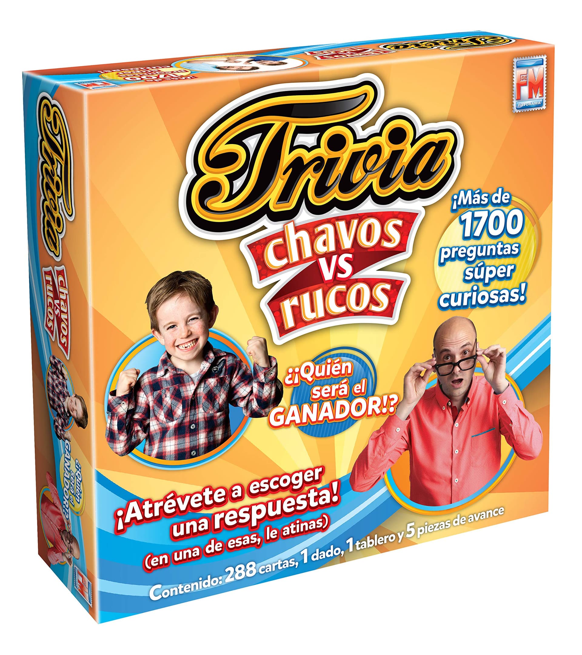 Trivia Chavos vs Rucos| Juego de Mesa Fotorama - Image 1