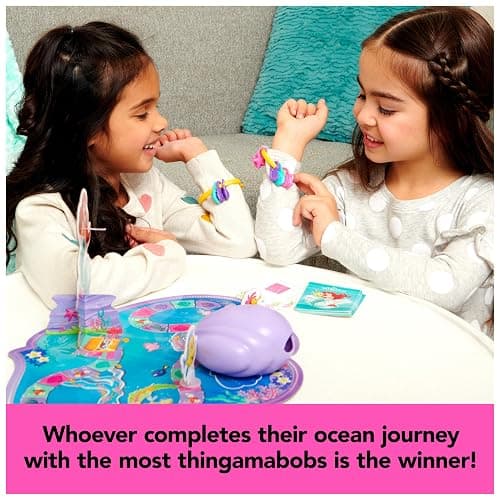 Spin Master Games, Disney Princess, Little Mermaid Charming Sea Adventure Game, Disney Princess Toys for Kids, 2-4 Players, for Ages 4+ thumbnail 5