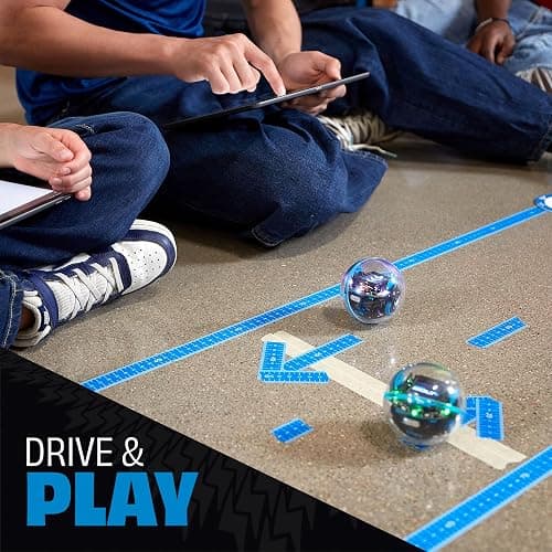 Sphero Bolt+: Coding & AI Learning Robot – Program with Draw, Blocks, Python & Javascript – Animated LCD Display – Ages 8+ – Durable, Qi Charging, Waterproof thumbnail 5