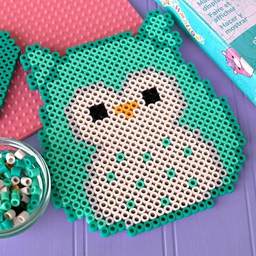 Perler Squishmallows Fused Bead Activity Kit with 5 Unique Patterns, Finished Project Sizes Vary, Multicolor 4393 Pieces - Squishmallows thumbnail 2