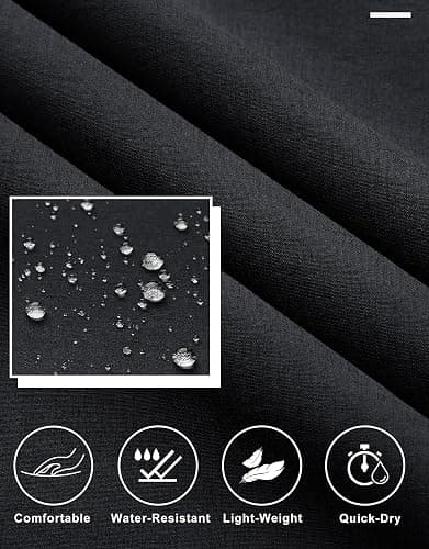 Libin Mens Golf Pants Stretch Work Dress Pants 30"/32"/34" Quick Dry Lightweight Casual Comfy Trousers with Pockets thumbnail 6