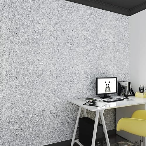 Decotalk Silber Glitzer Tapete Selbstklebend Glitzer Möbelfolie Wand Tapeten 40X900cm Klebefolie Möbel für Wohnzimmer Schlafzimmer Glitzerfolie für Tisch Schränke Glitzer Dekofolie Selbstklebend thumbnail 2