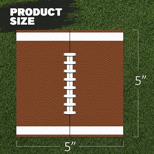 ArtCreativity 80 Pack Football Field Napkins - Set of 80 - Football Napkin Table Party Decor Supplies - 2026 Napkins Party Supplies and Table Decorations thumbnail 2