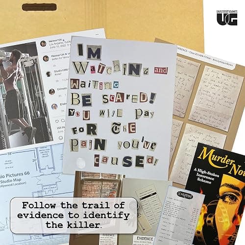 Murder Mystery Party Case Files: Murder Noir for 1 or More Players Ages 14 and Up thumbnail 4