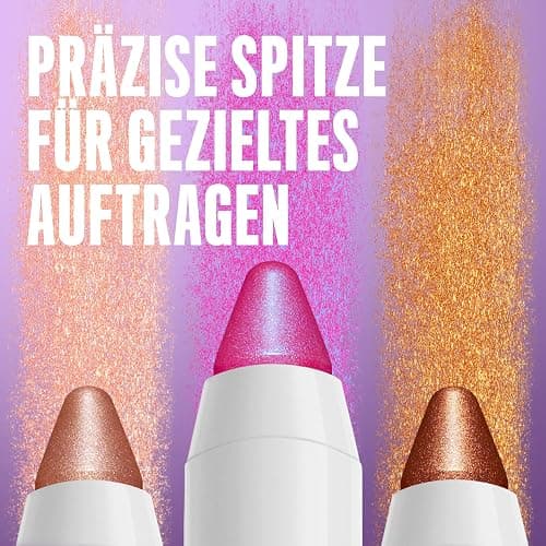 NYX Professional Makeup Schimmernder Highlighter Stift für das Gesicht, Für individuelle Looks, Intensive Farbe, Highlighter Pen mit pflegenden Ölen, Jumbo Highlighting Stick, Farbe: Vanilla Ice Cream thumbnail 4