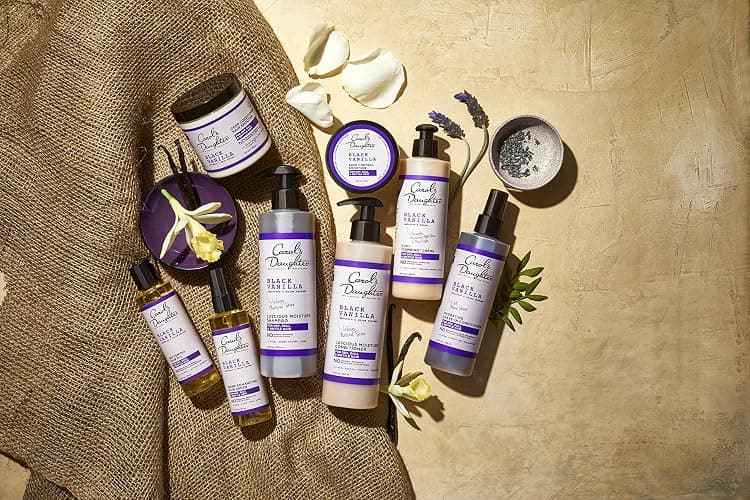 Carol's Daughter Black Vanilla Sulfate Free Shampoo and Conditioner Set for Curly, Wavy or Natural Hair, Moisturizing Hair Care for Dry, Damaged Split Ends, 1 Kit thumbnail 7
