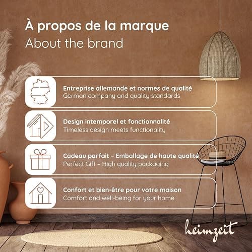 heimzeit Poignées de Placard Sun pour Portes, Tiroirs et Commodes en Aluminium de Haute Qualité [8 Pièces, Rondes] Couleur: Or, Boutons de Meuble avec Poignée à un trou et vis thumbnail 7