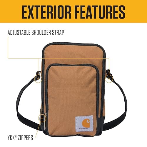 Carhartt Crossbody Zip Bag, Durable, Adjustable Crossbody Bag with Zipper Closure for Men and Women thumbnail 2