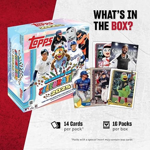 2025 Topps Series 1 Baseball - Factory Sealed - Mega Celebration thumbnail 7