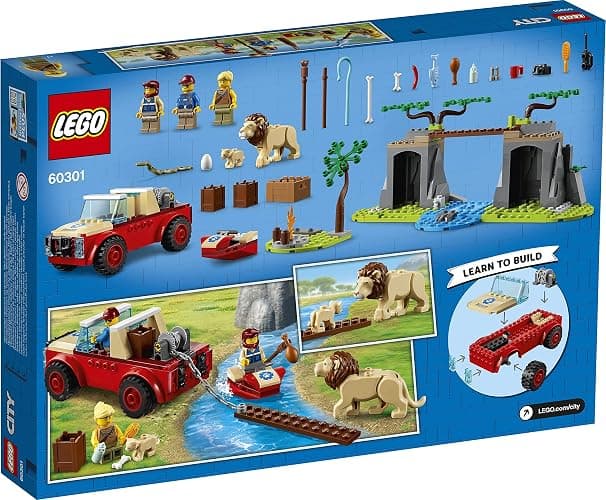 LEGO 60301 City Wildlife Wildlife Rescue Off-Roader thumbnail 20